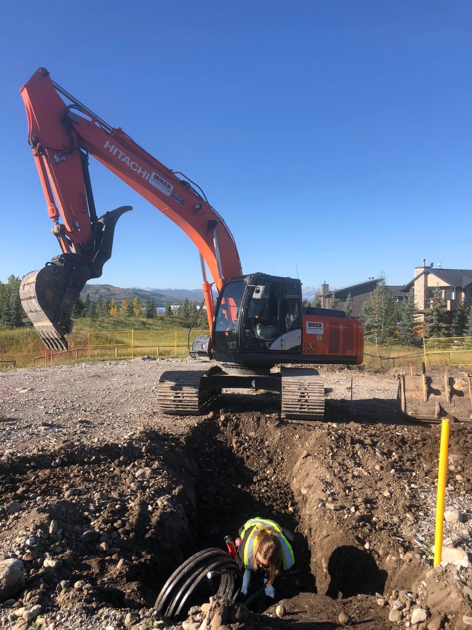 Ness Excavating excavation work