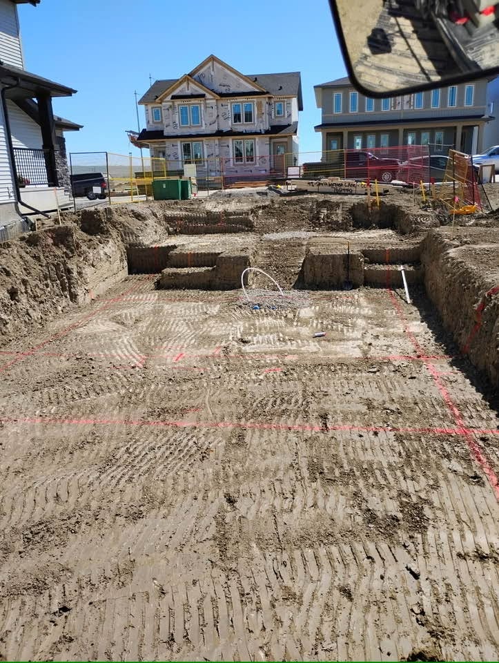 Earthmoving construction site